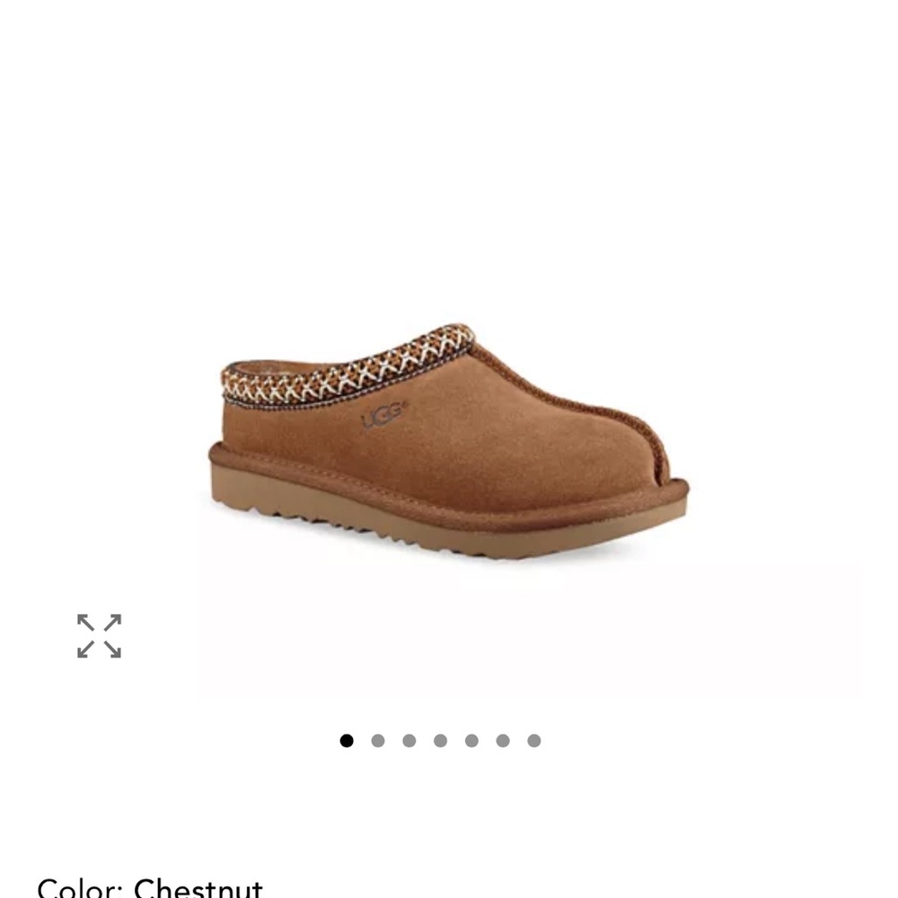 UGG Kids Talisman Chestnut Slippers sz 3